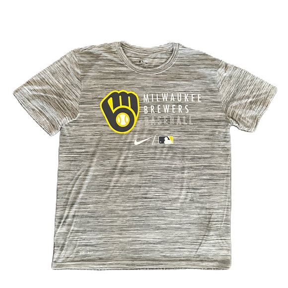 Nike Dri-FIT Velocity Practice (MLB Milwaukee Brewers) | Mens Size L - Picture 2 of 9
